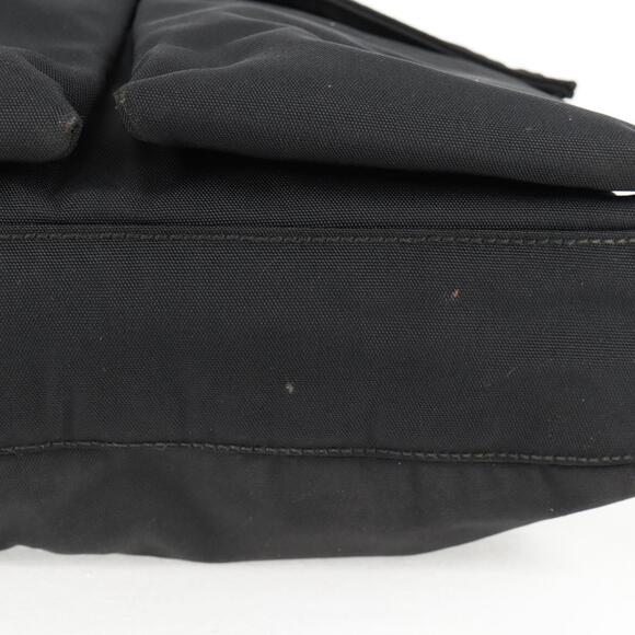 GUCCI Shoulder Bag Nylon Black Silver 019.0308 - Picture 13 of 16